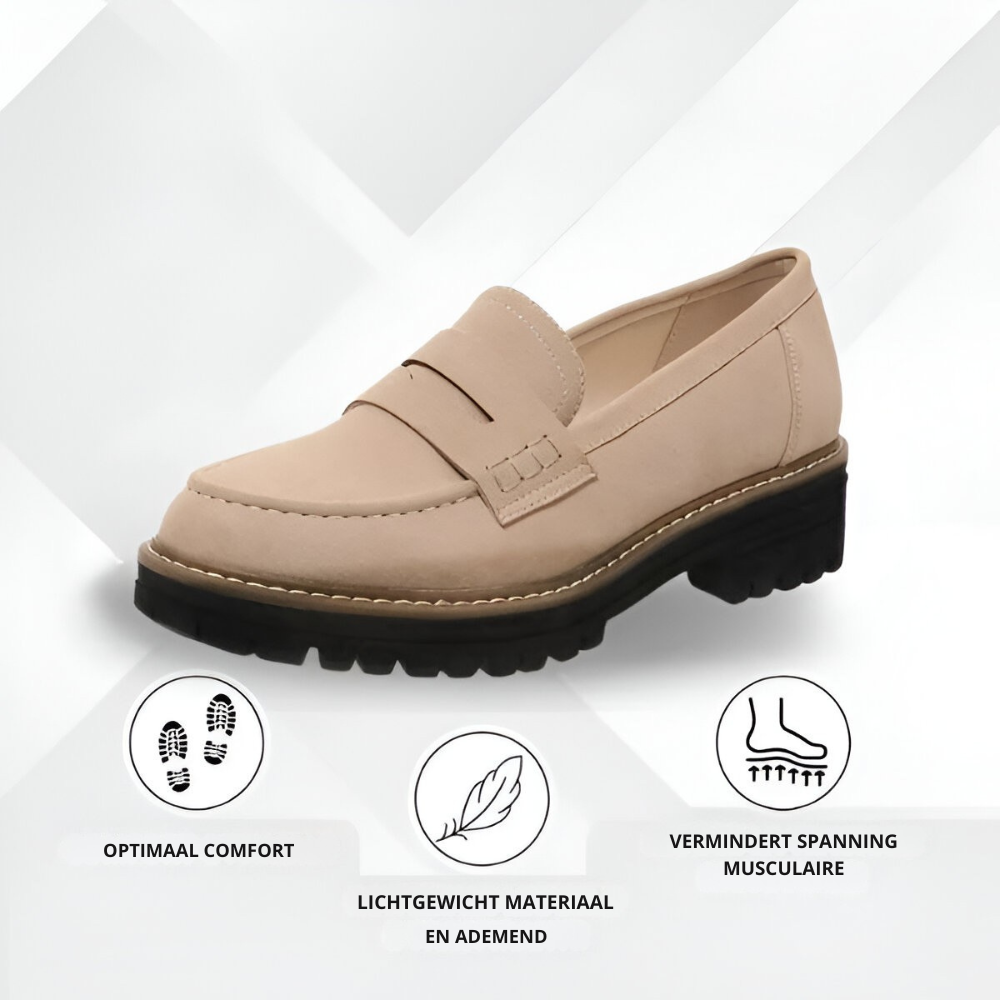 Niene™ | Stijlvolle Comfortabele Loafers met Ondersteunend Voetbed
