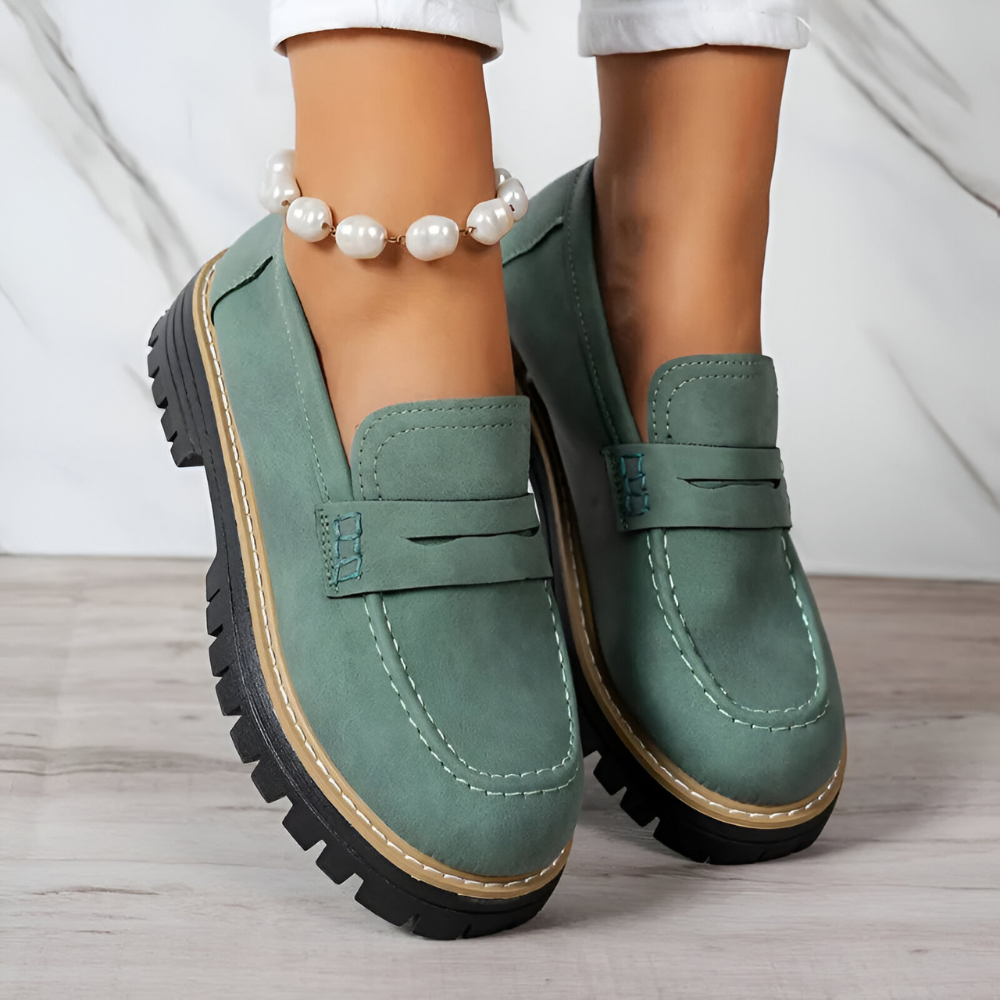 Niene™ | Stijlvolle Comfortabele Loafers met Ondersteunend Voetbed