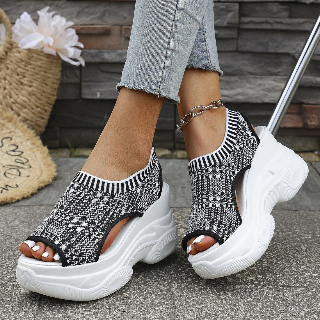 Pia™ | Comfortabele Platform Sandalen met Ondersteunend Voetbed