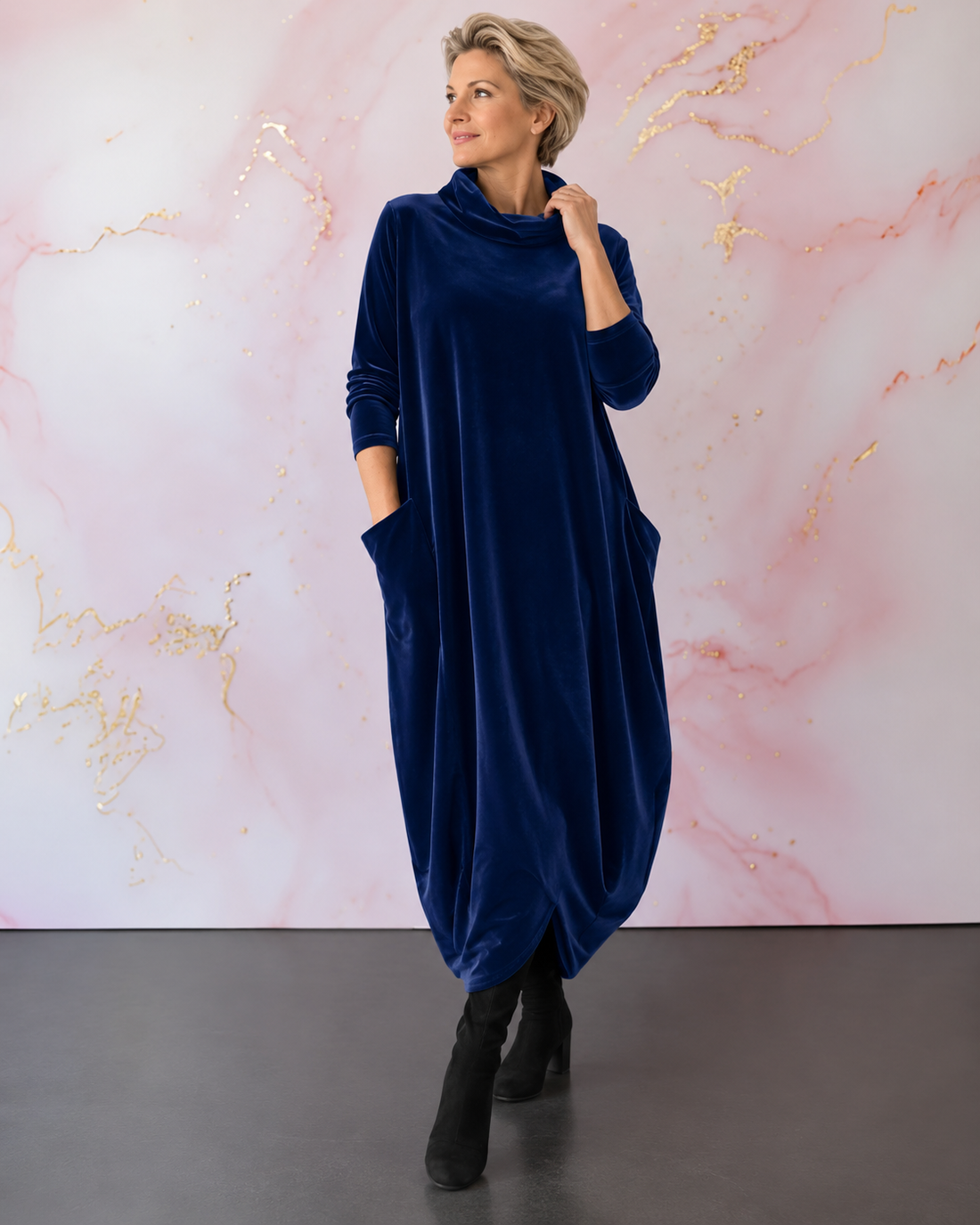 Elise | Comfortabele Hoodie Jurk