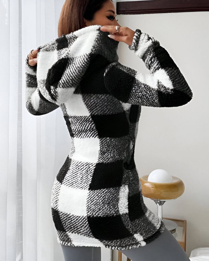 Zari | Moderne Warme Jas met Capuchon