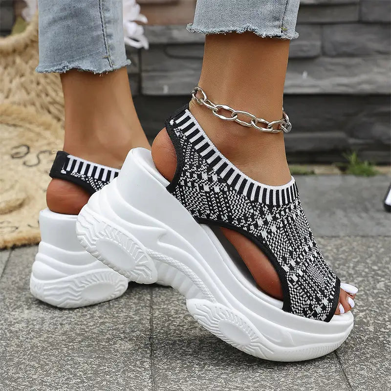 Julia | Comfortabele Platform Sandalen