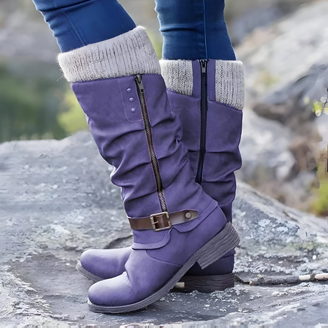 Faye™ | Elegante Comfortabele Laarzen met Ondersteunend Voetbed