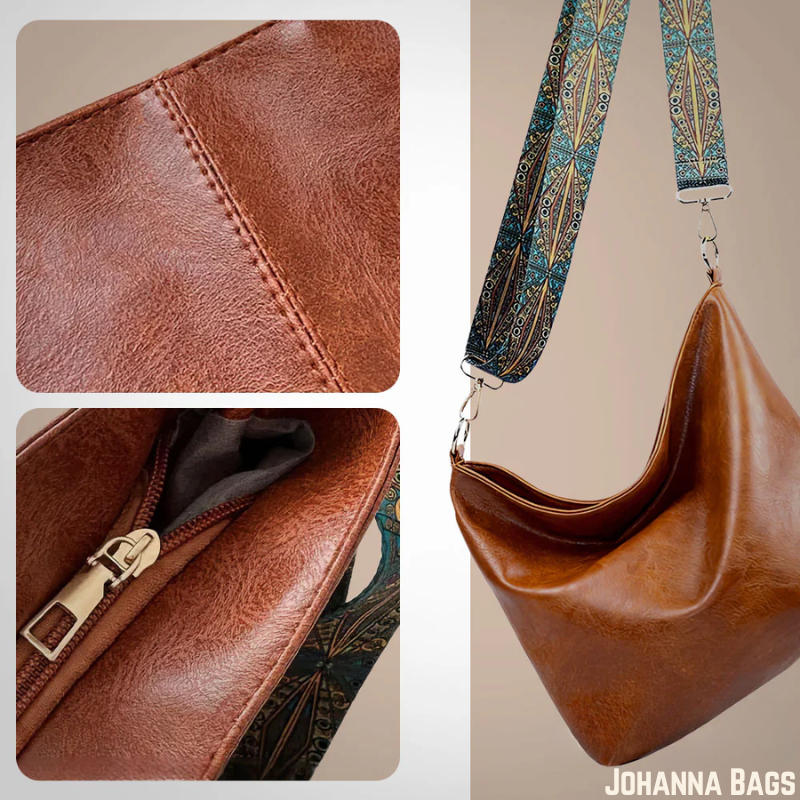 Chelsey’s Vintage Charme | Schoudertas van Vegan Leer