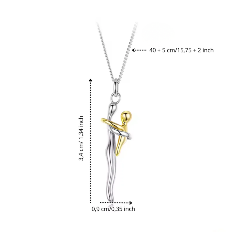 Lior | Symbolische liefdes omhelzing ketting