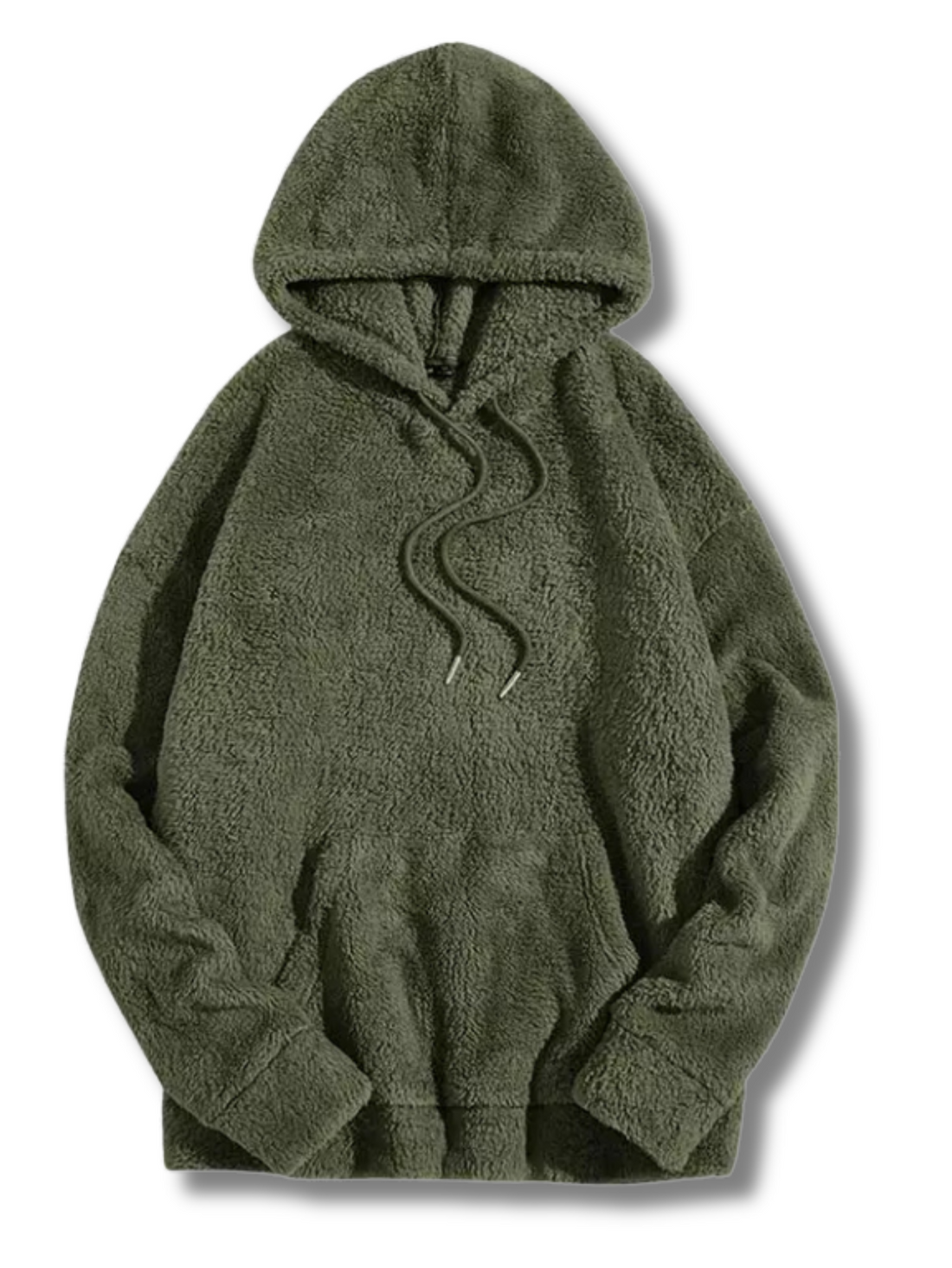 Sem | Warme geblokte hoodie met relaxte pasvorm