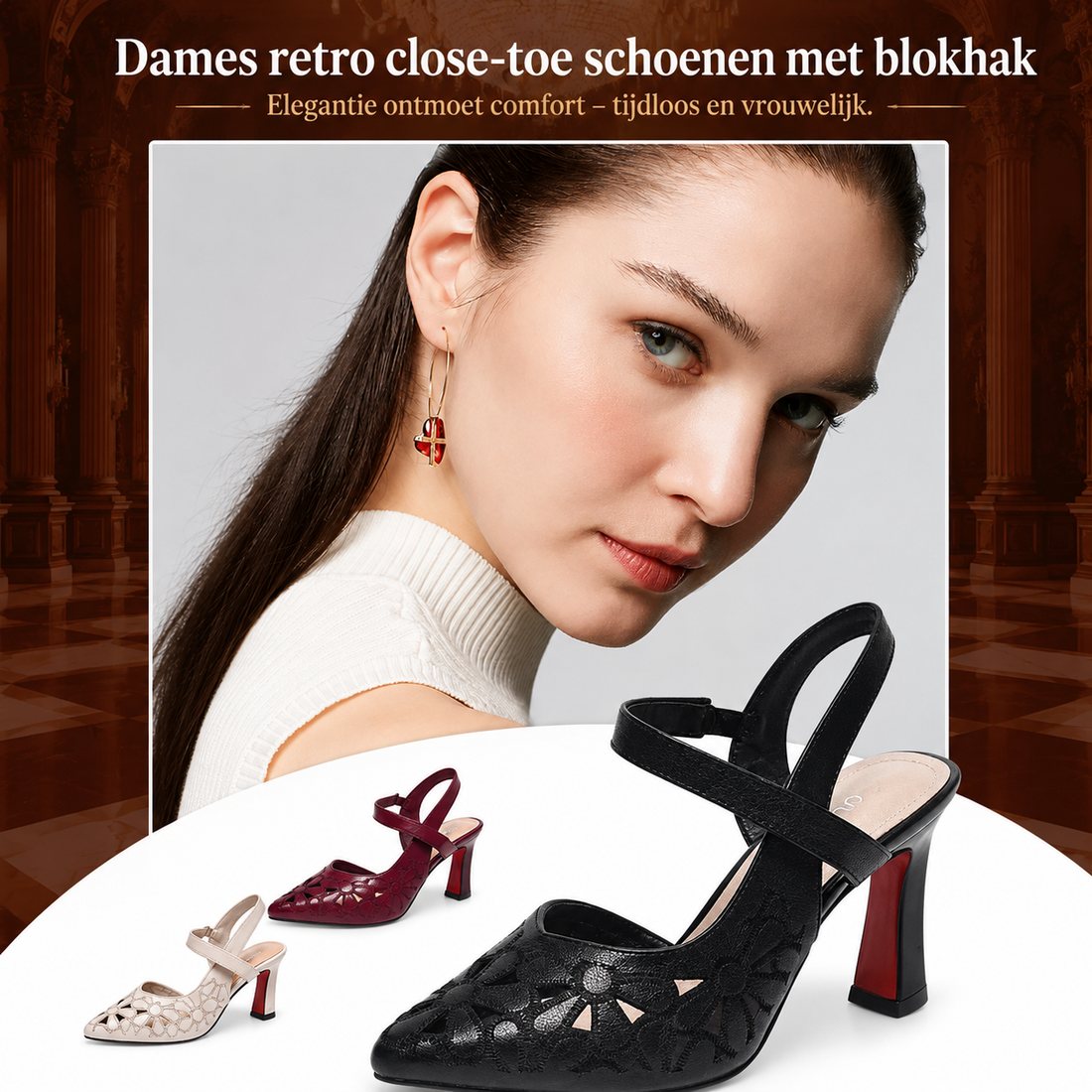 Edda™ | Comfortabele Sandalen met Ondersteunend Voetbed