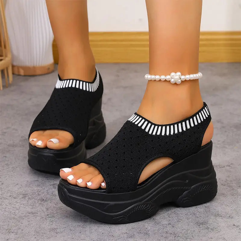 Julia | Comfortabele Platform Sandalen