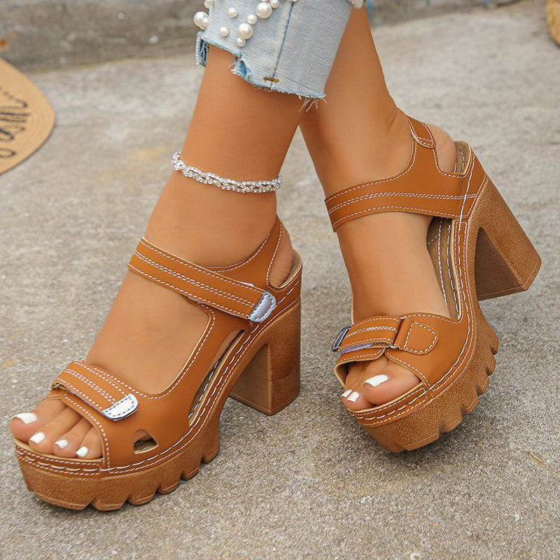 Nola™ | Comfortabele Platform Sandalen met Ondersteunend Voetbed
