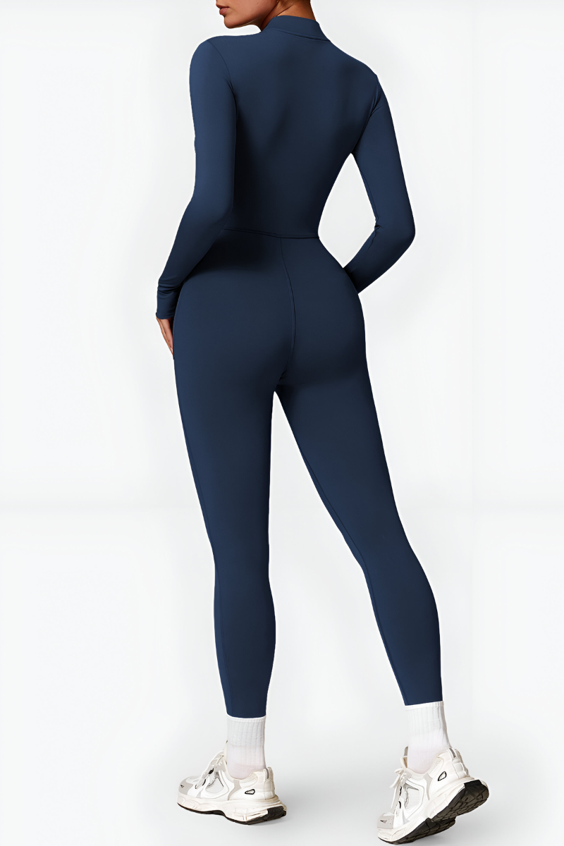 Selara | Thermische fleece jumpsuit met rits