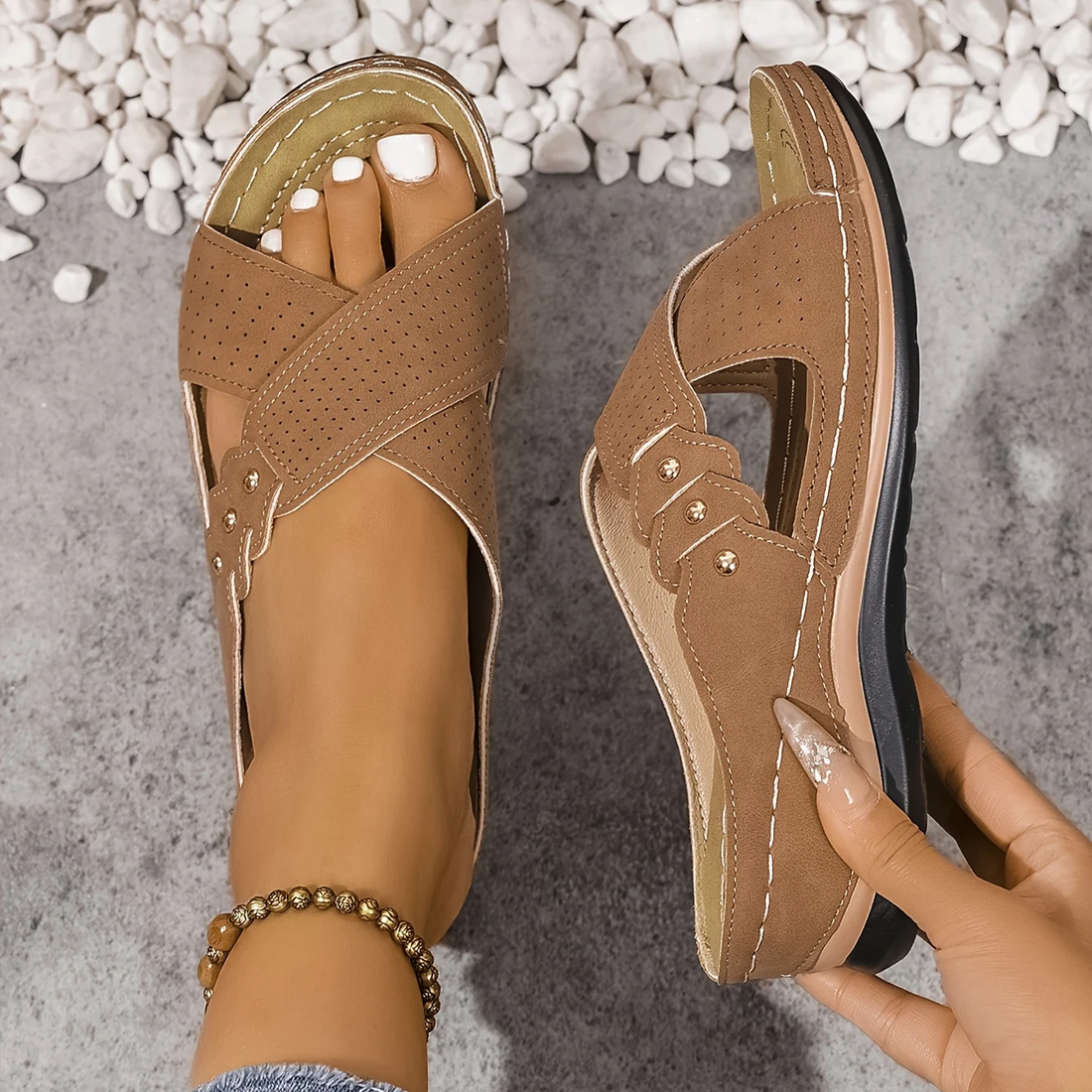 Daniela™ | Comfortabele Sandalen met Ondersteunend Voetbed