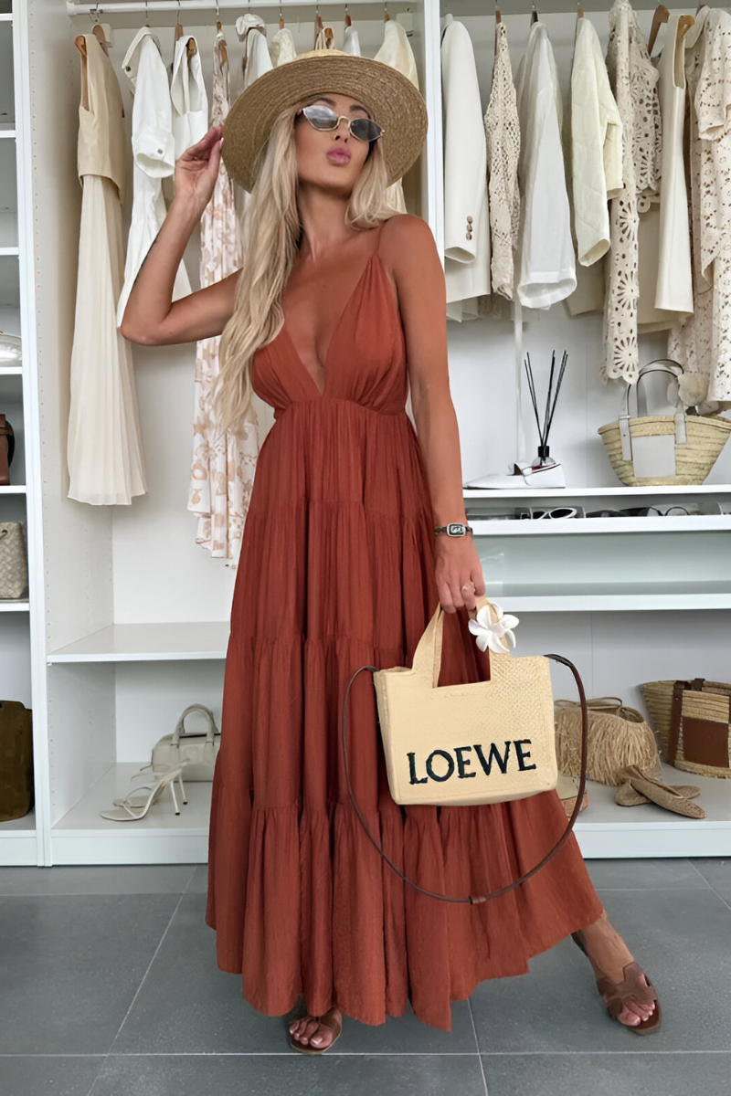 Fenna™ | Maxi Jurk