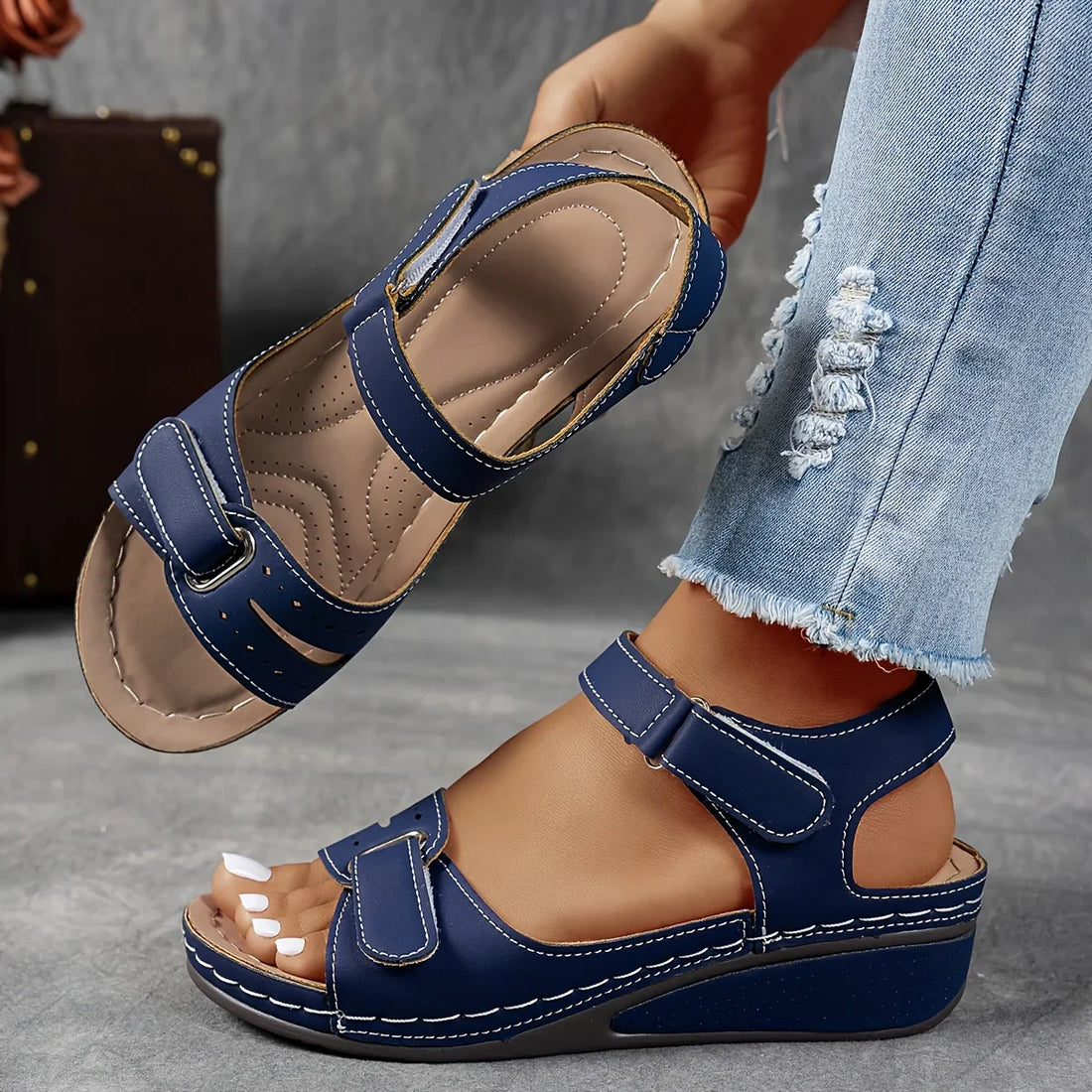Reni™ | Casual Comfortabele Sandalen met Ondersteunend Voetbed