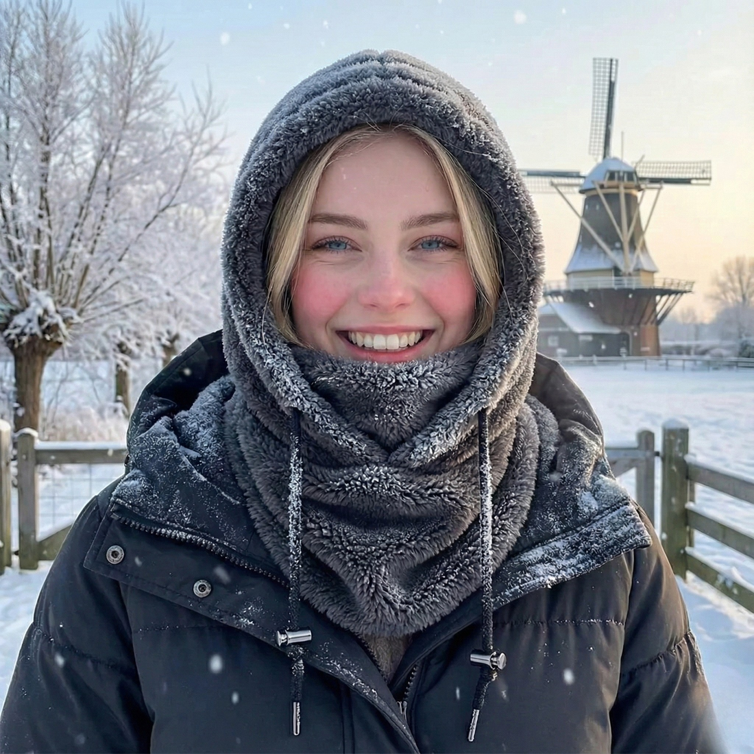 Fenn | Comfortabele Winter Sjaal Capuchon