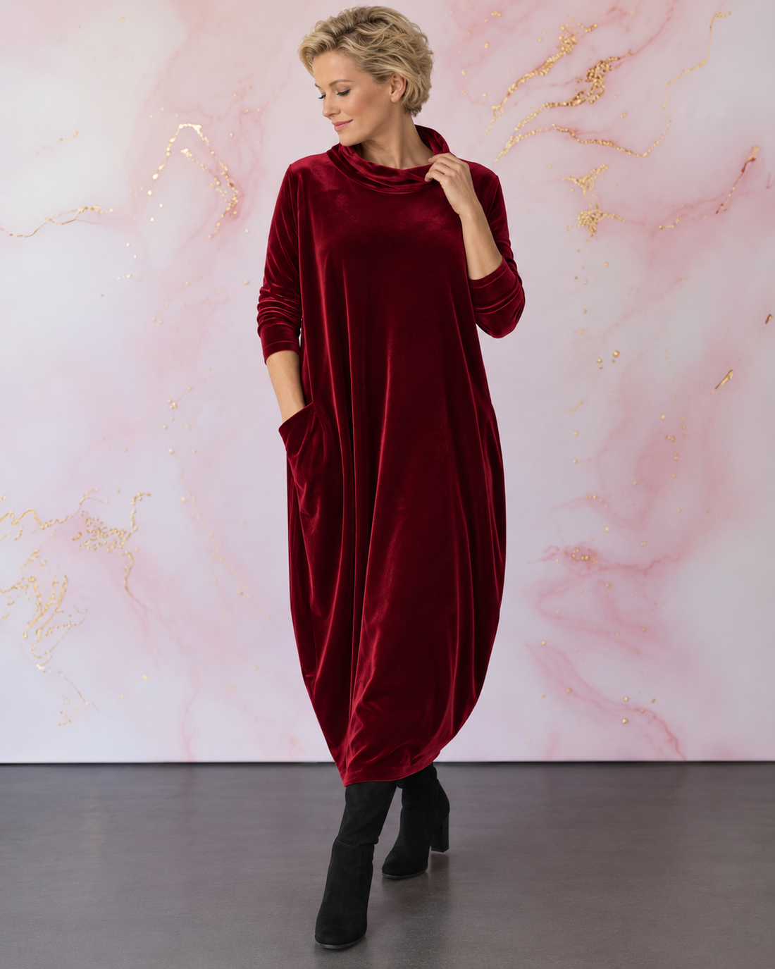Elise | Comfortabele Hoodie Jurk