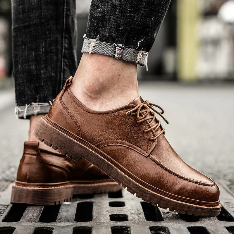 Echte Leren Westwell Lowcut Schoenen