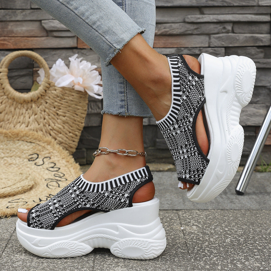 Pia™ | Comfortabele Platform Sandalen met Ondersteunend Voetbed