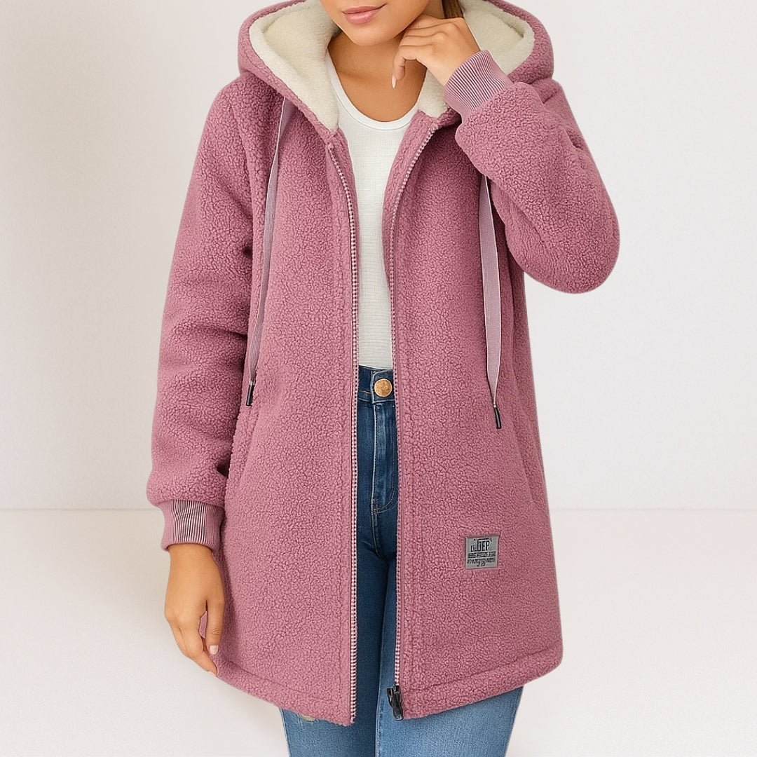 Mira™ | Fleece Hooded Jas