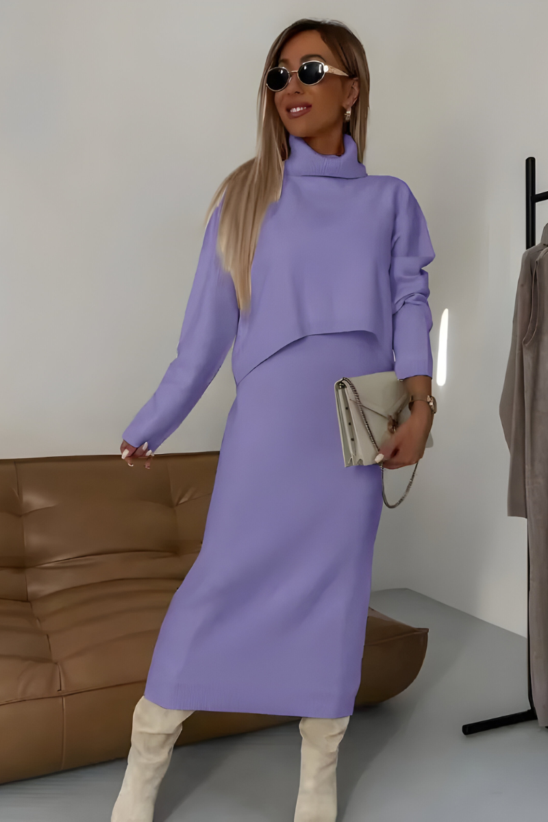 Mirea™ | Elegante gebreide tweedelige set