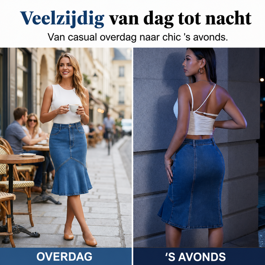 Ivessa™ | High Waisted Tummy Control Rok