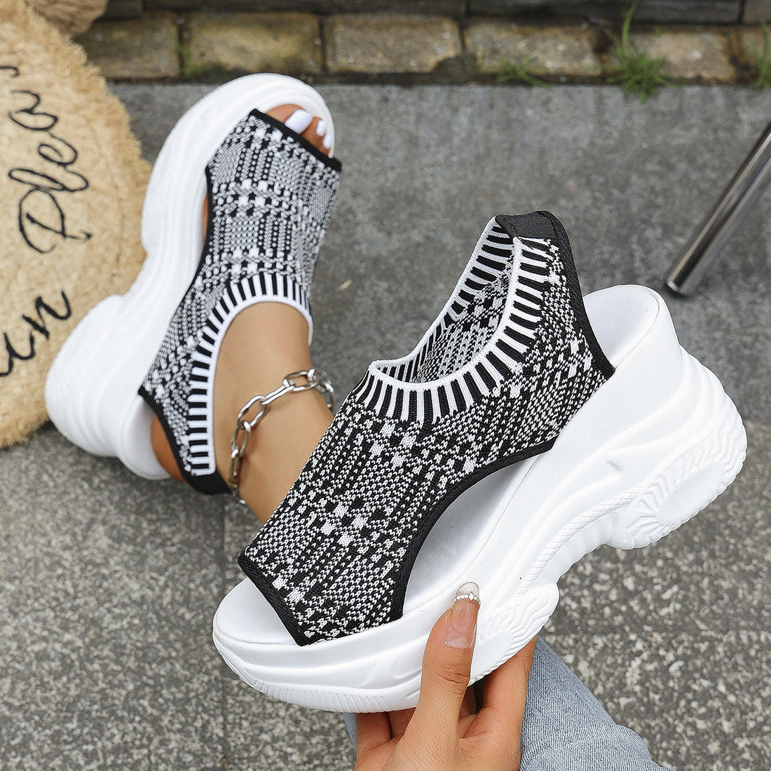 Pia™ | Comfortabele Platform Sandalen met Ondersteunend Voetbed