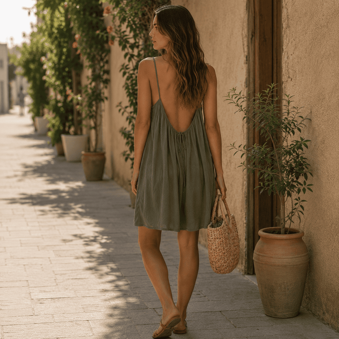Hilda™ | Relaxte Buikcamouflerende Maxi Jurk