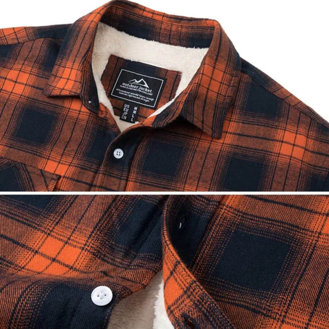 Axel™ | Casual Geruite Shirt Jas