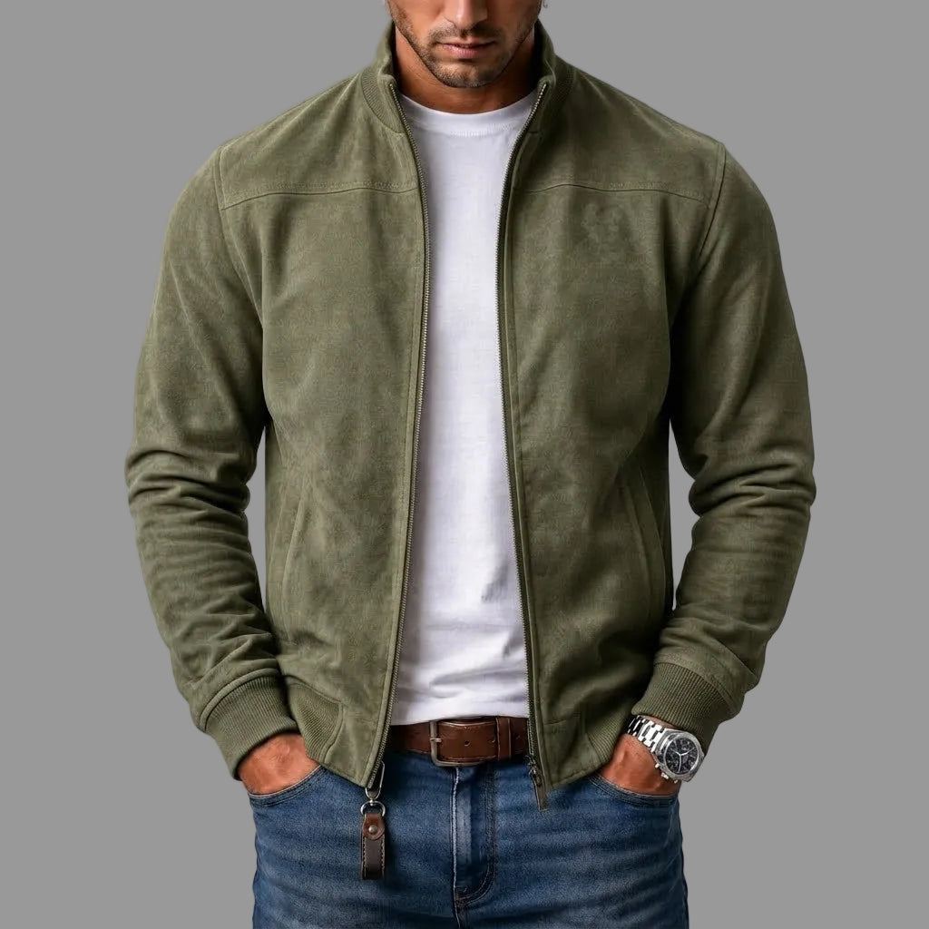Daan™ | Klassiek Suèdelook Bomberjack