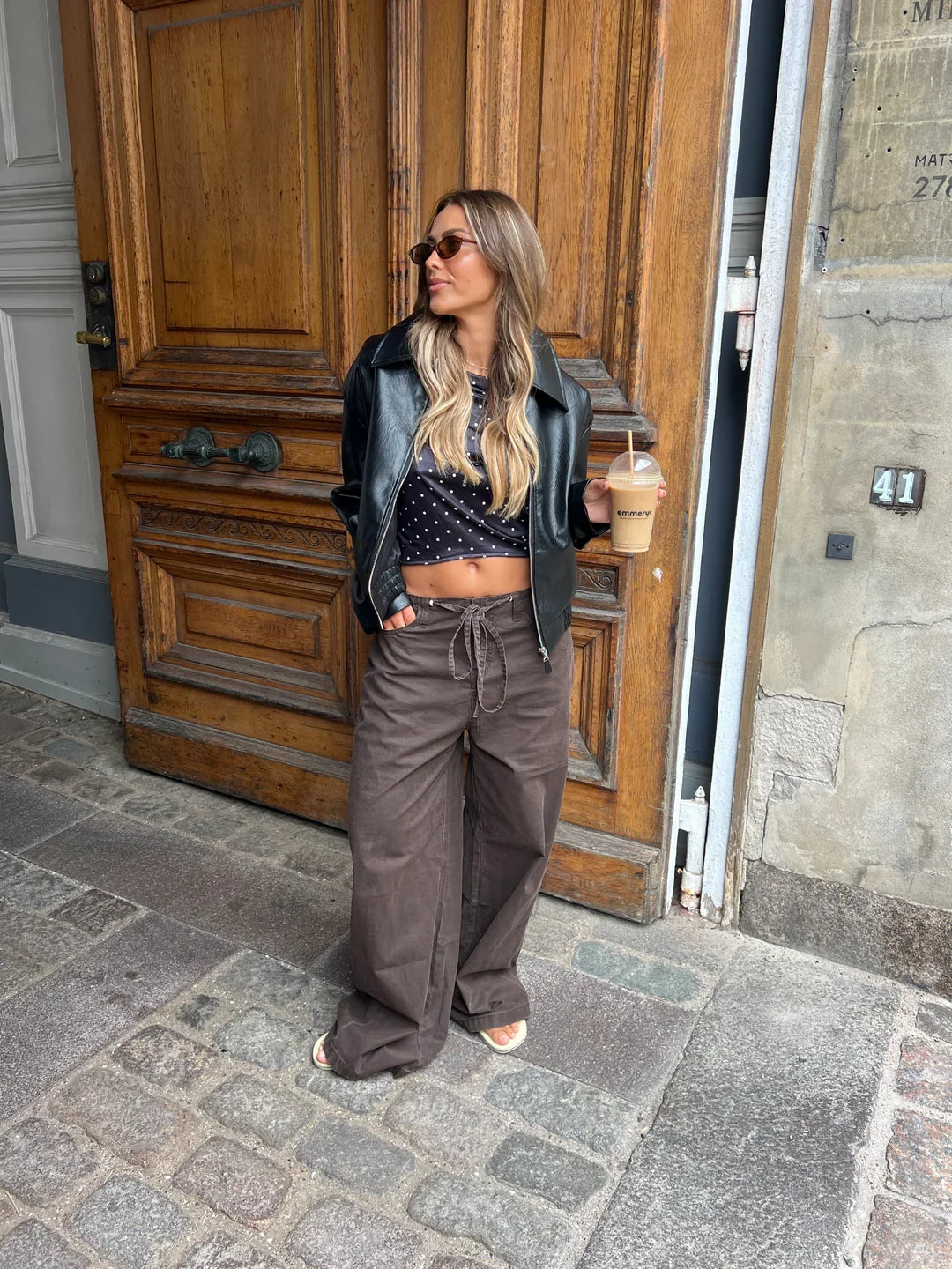 Mila™ | Leren Jas