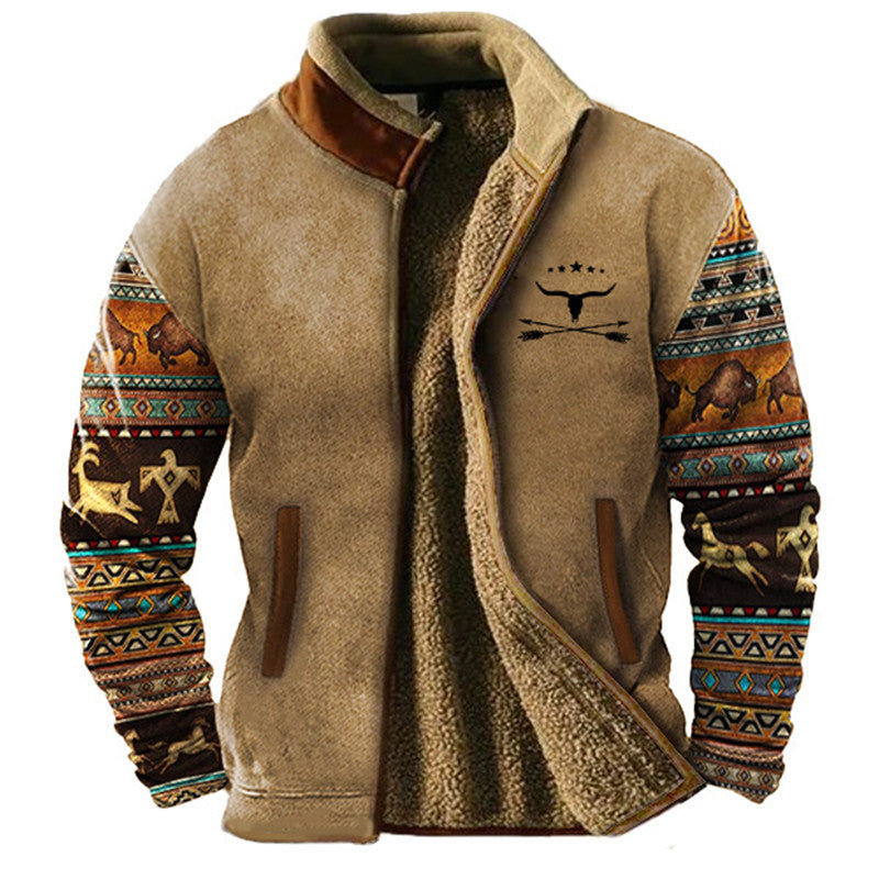 Matteo - Casual fleecejack voor heren