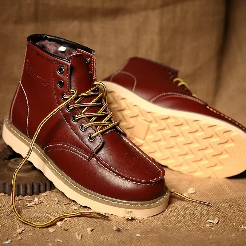 Muller – Retro Echt Leren Boots