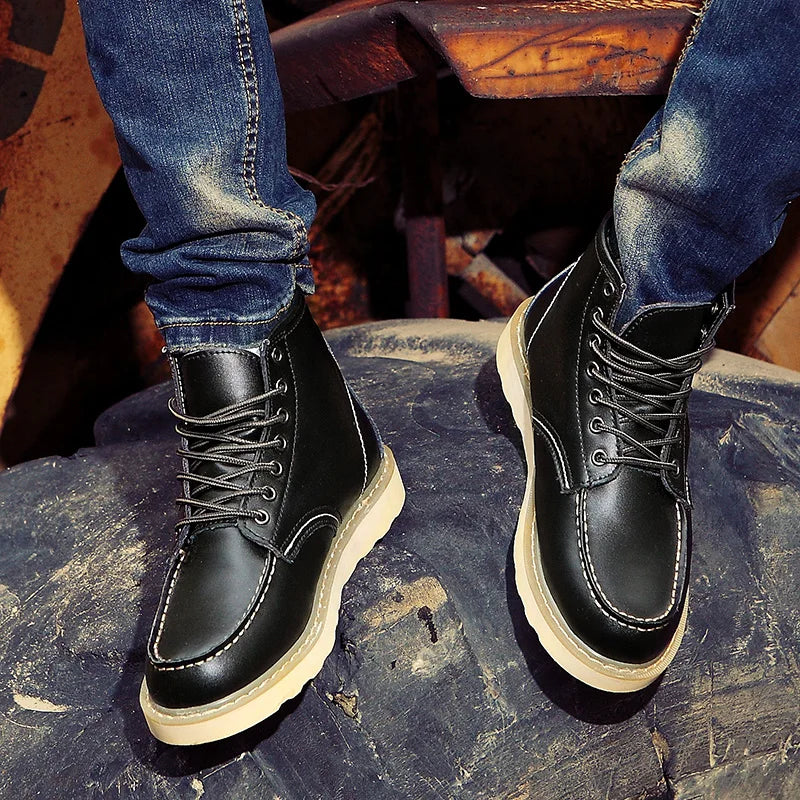 Muller – Retro Echt Leren Boots