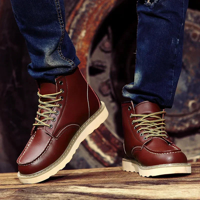 Muller – Retro Echt Leren Boots