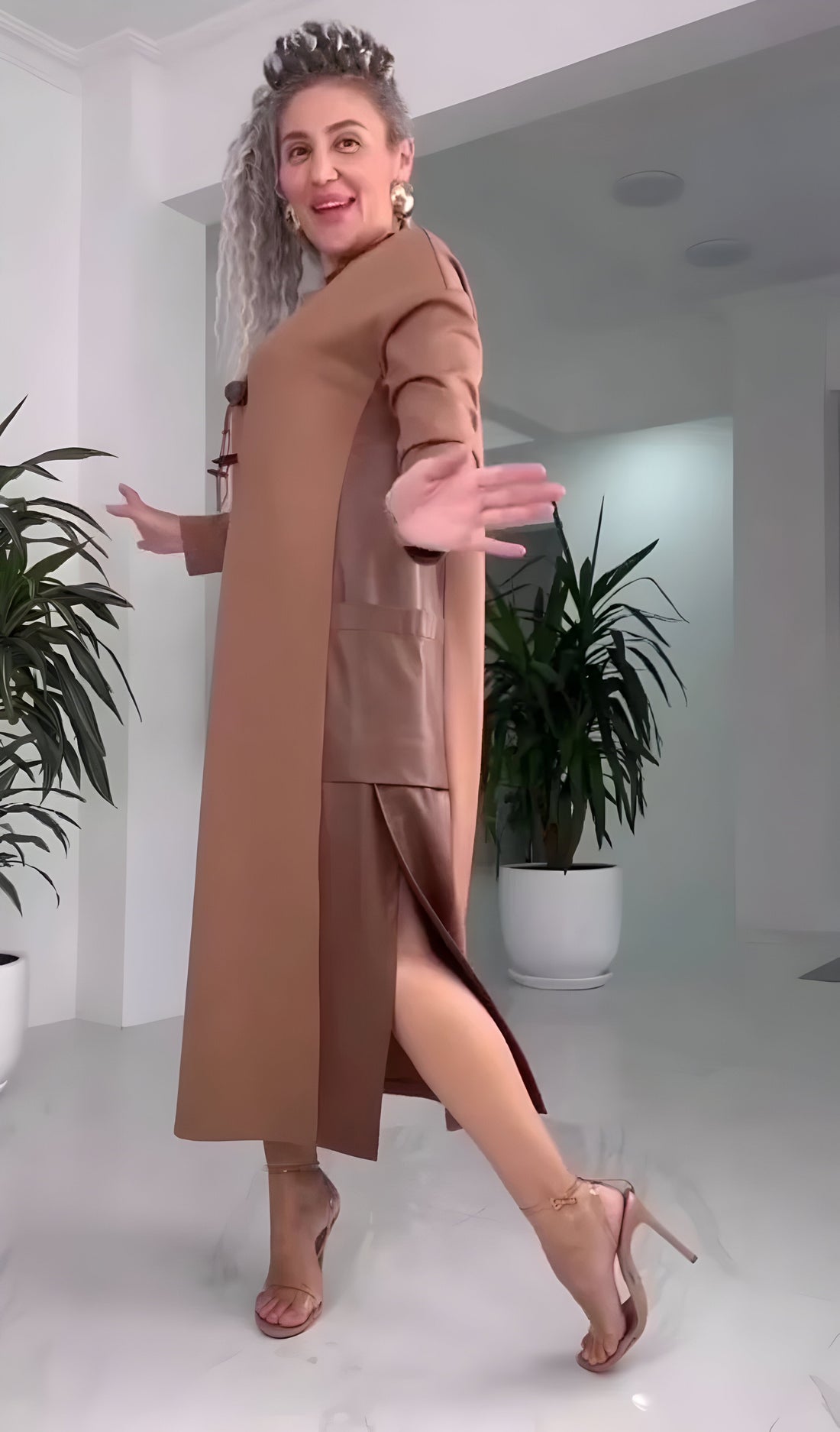Narell™ | Chique minimalistische avondjurk