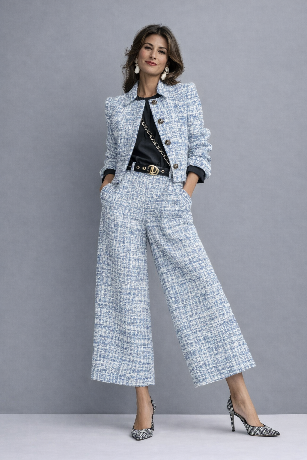 Annelies | Tweed Set voor Koude Dagen