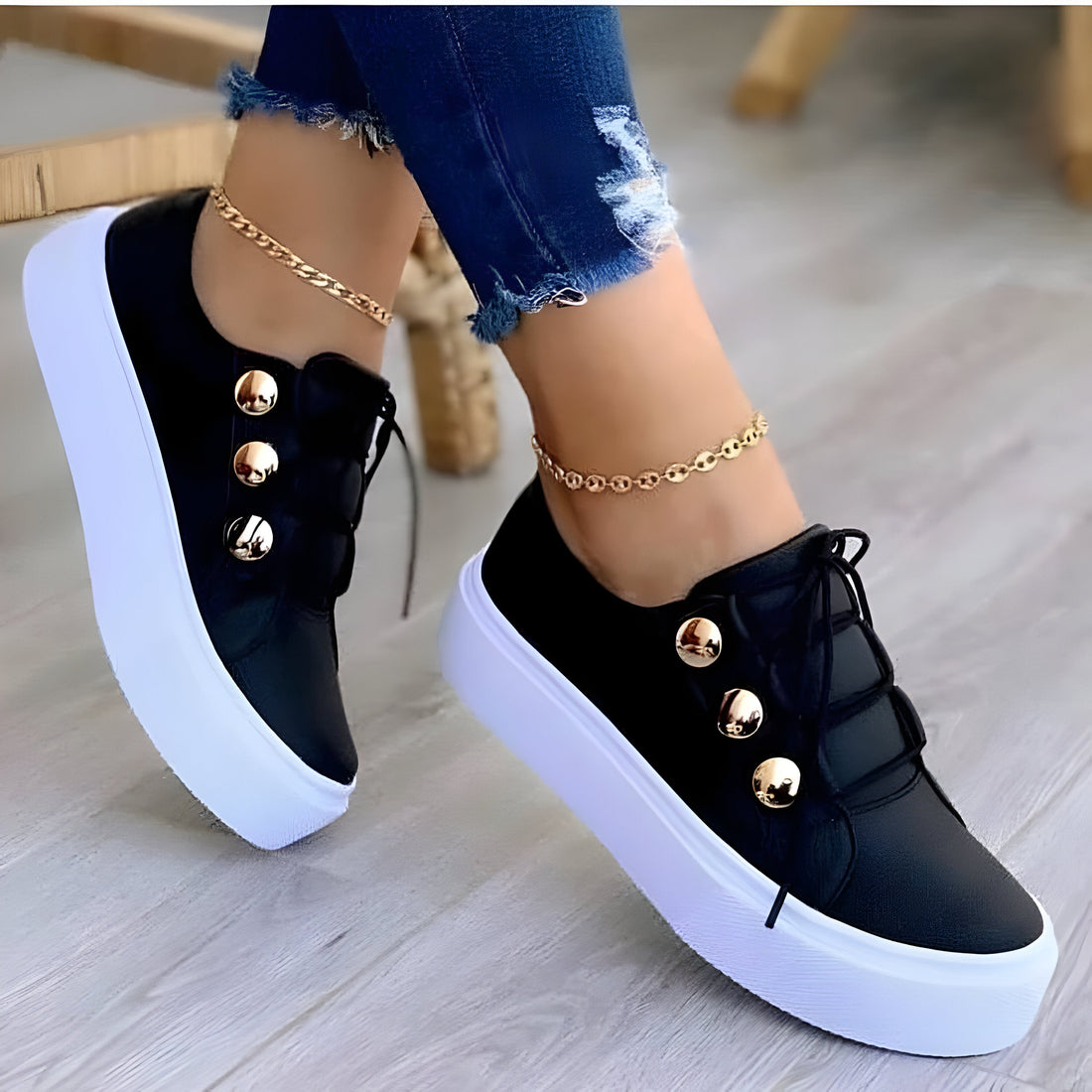 Livia™ | Comfortabele Sneakers met Ondersteunend Voetbed