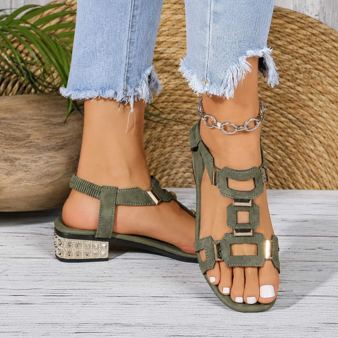 Wilma | Elegante Orthopedische Comfortabele Sandalen Met Hak