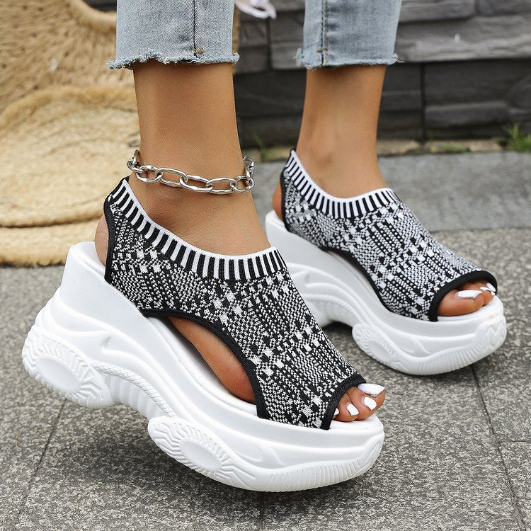Pia™ | Comfortabele Platform Sandalen met Ondersteunend Voetbed