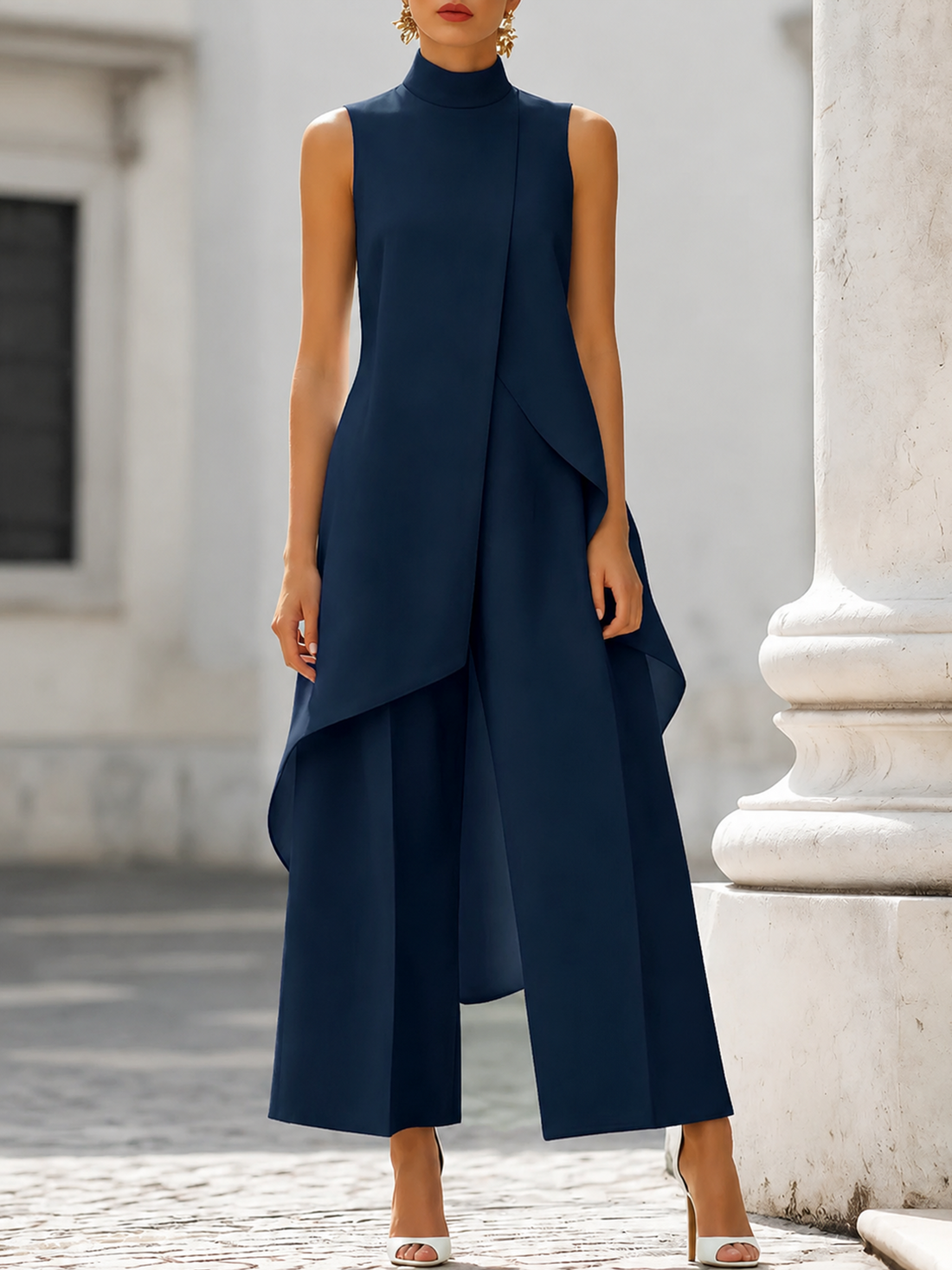Merel™ | Elegante Gelaagde Jumpsuit