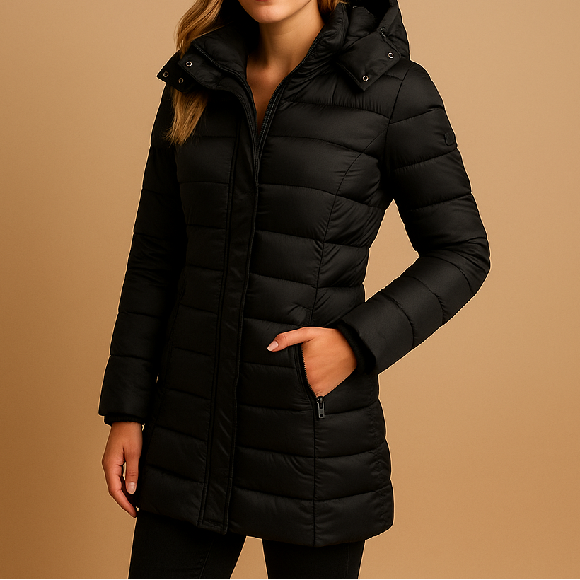 Lina™ | Warme Gewatteerde Winterjas