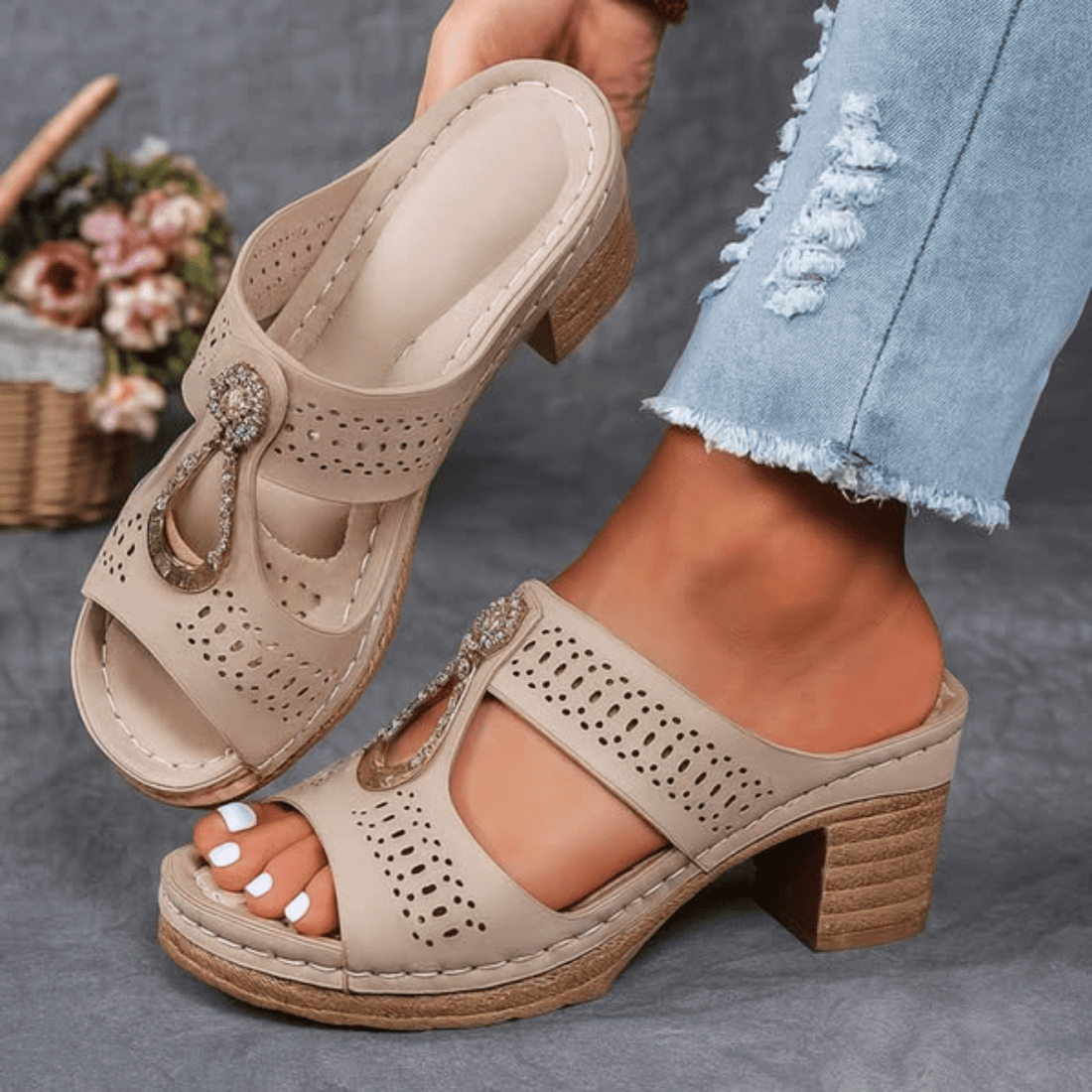 Isabelle | Comfortabele Sandalen met Ondersteunend Voetbed