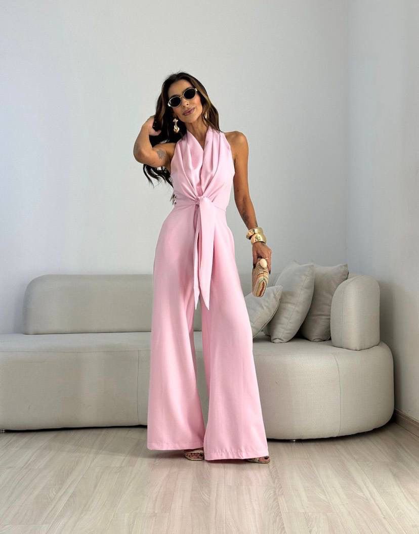 Femke | Jumpsuit met Brede Benen