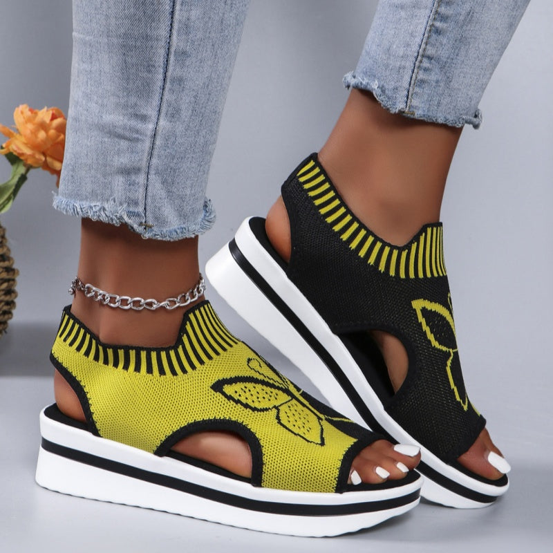 Nelia™ | Comfortabele Mesh Sandalen met Ondersteunend Voetbed