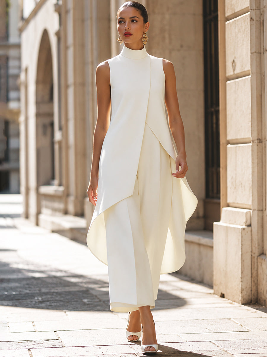 Merel™ | Elegante Gelaagde Jumpsuit