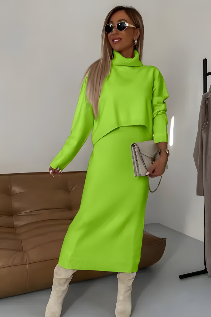 Mirea™ | Elegante gebreide tweedelige set