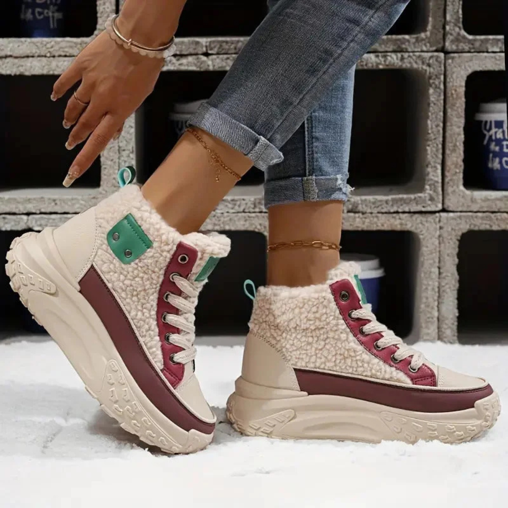 Kamilla™ | Warme gevoerde winterboots met dikke zool