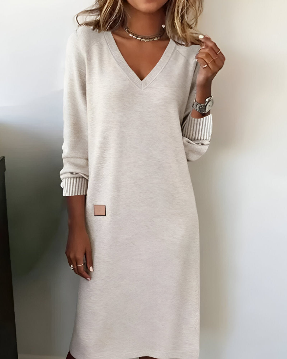 Malira™ | Elegante Zachte Gebreide Jurk