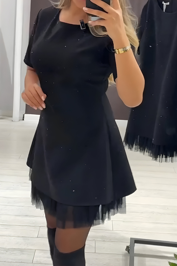Nani™ | Moderne Sprankelende Mini Jurk