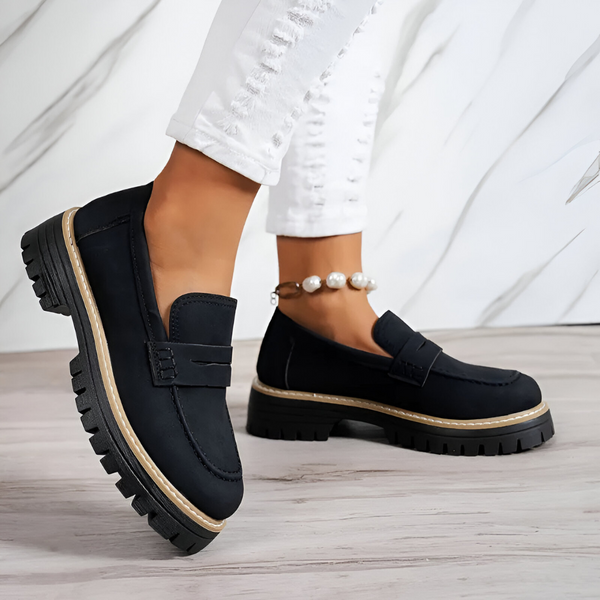 Niene™ | Stijlvolle Comfortabele Loafers met Ondersteunend Voetbed