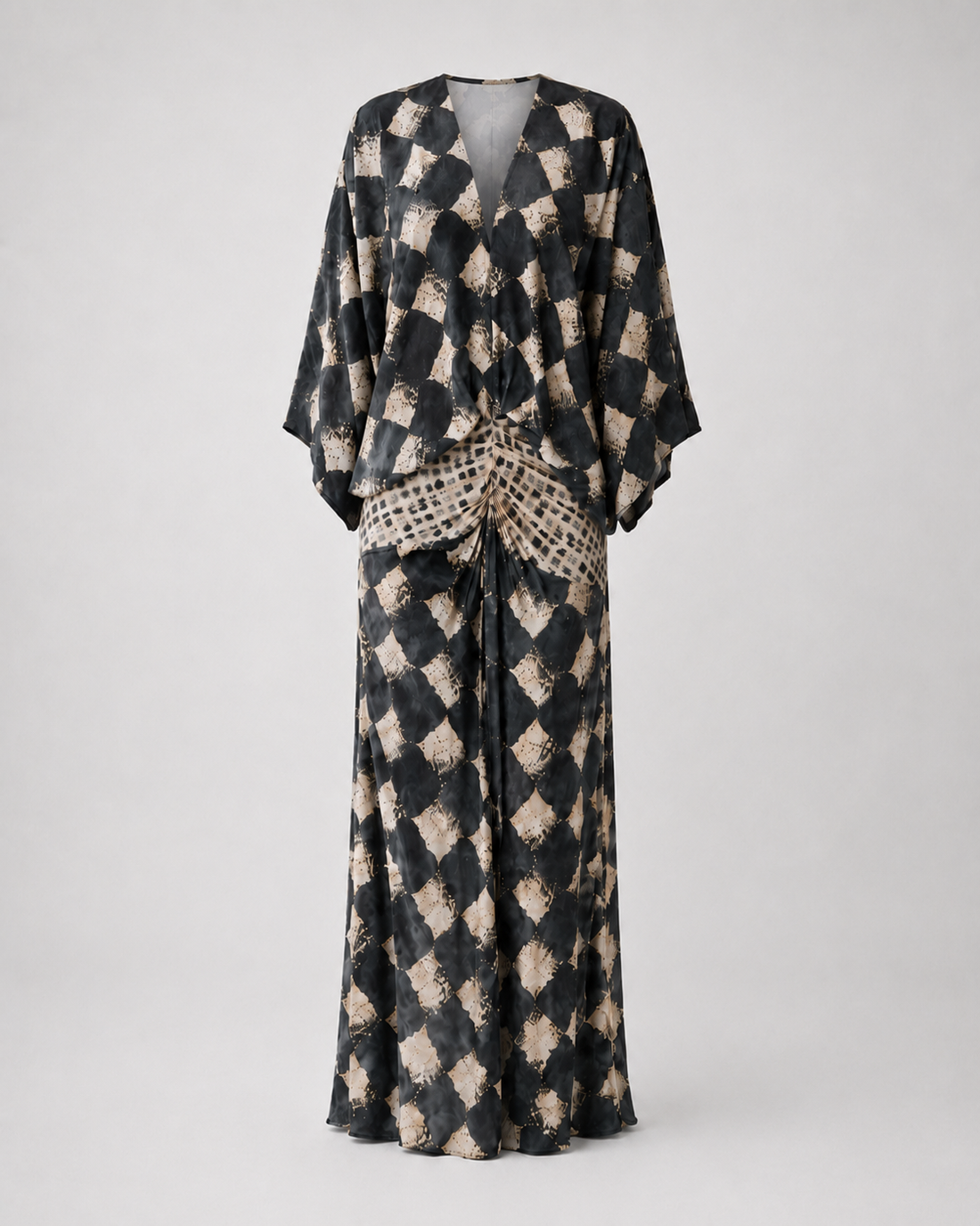 Jannie™ | Elegante Buikcamouflerende Mozaïekjurk